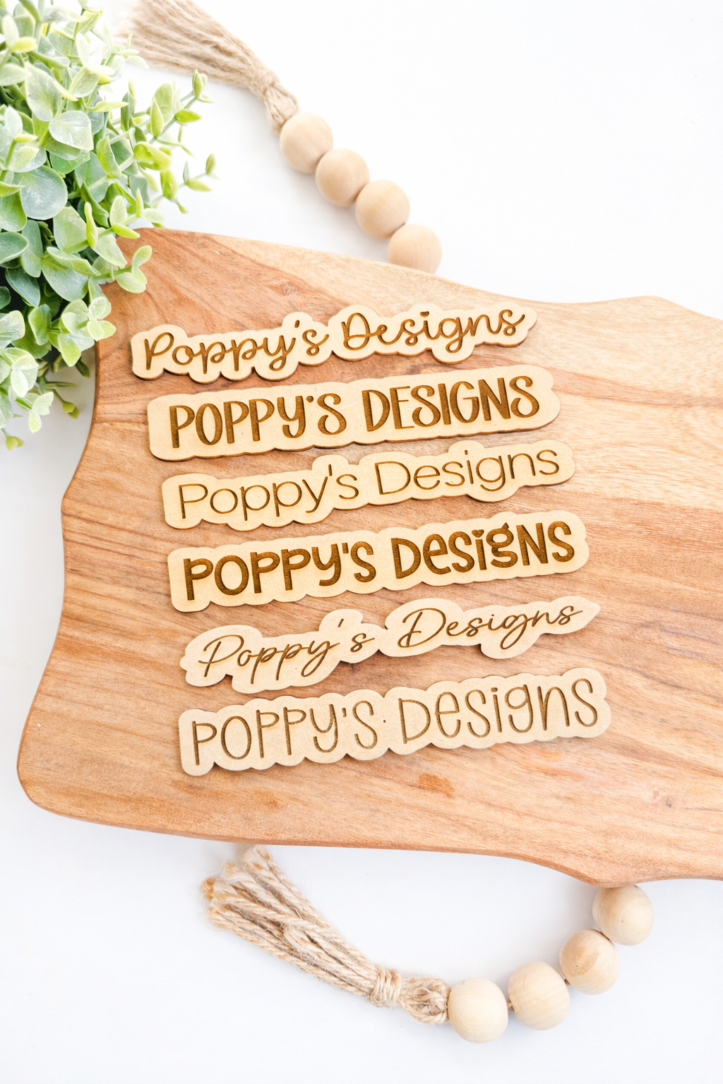 Watermark branding signs