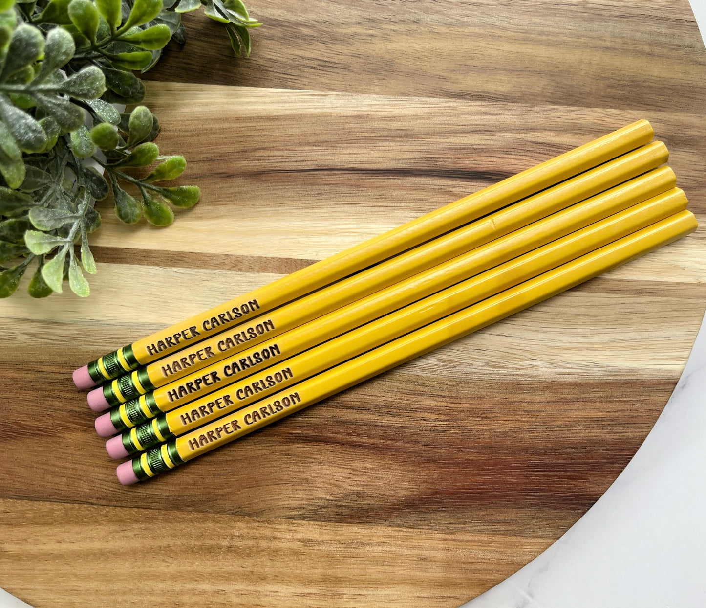 Personalized pencils