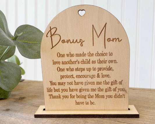 Bonus mom Mother’s Day gift, Mother’s Day gift, bonus mom gift, gifts for bonus moms, moms gifts