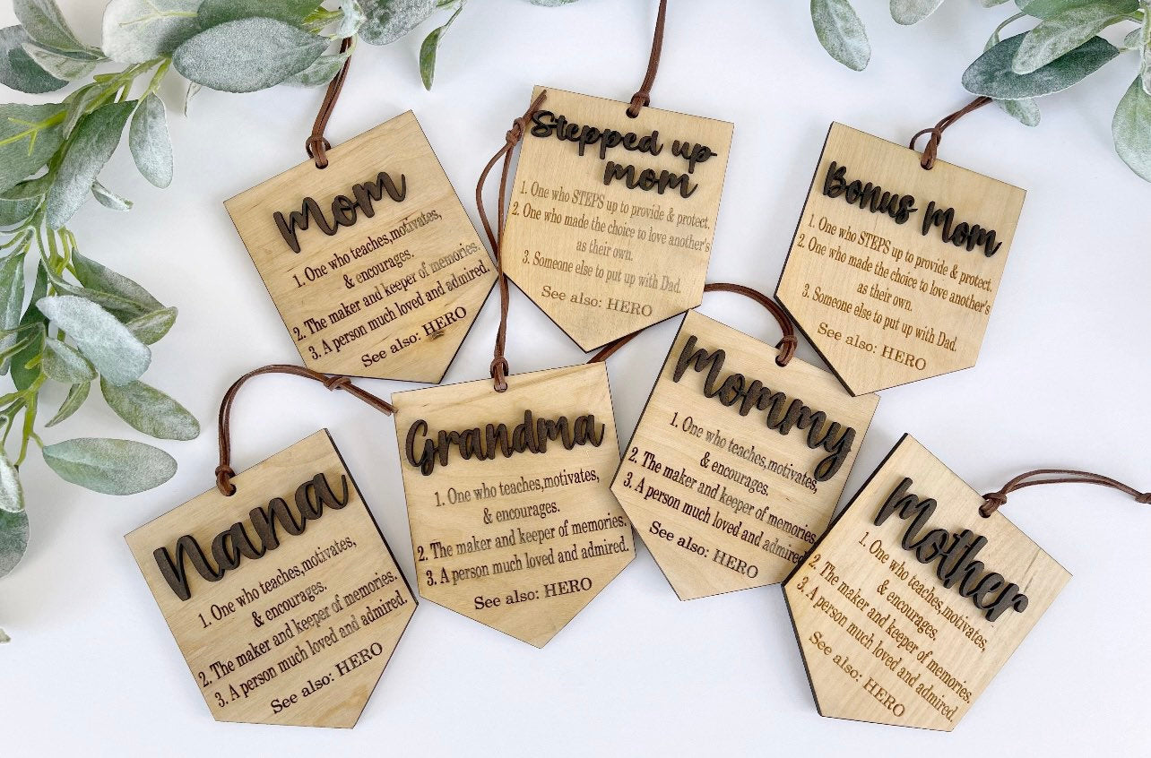 Mothers Day Definition Banner, Grandmas Gift, Gifts for Stepped up Mom Gift, Bonus Mom Gift, Gifts, Wooden Signs, Banners