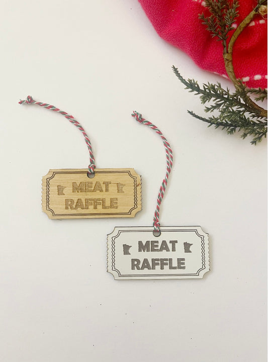 Meat Raffle Minnesota Ornament