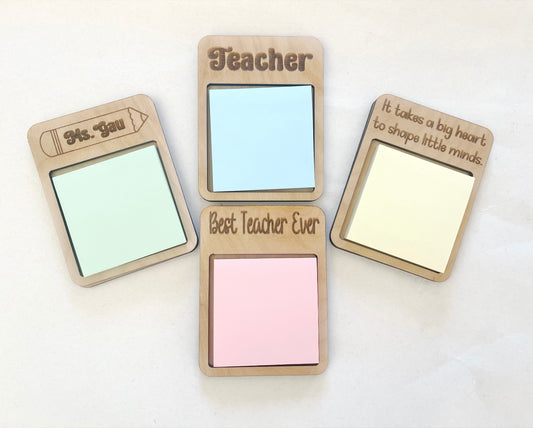 Teacher Post It holders