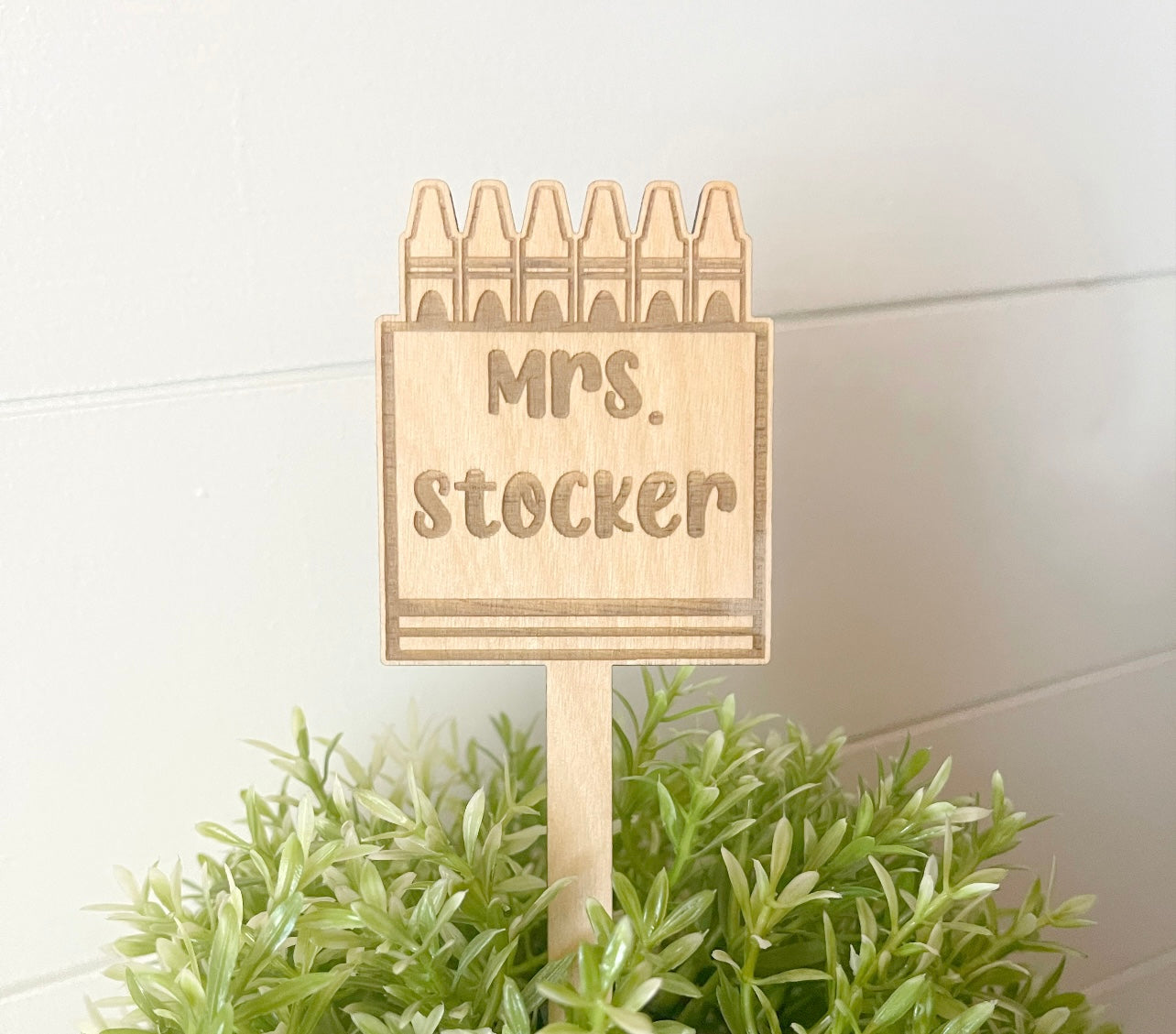 Plant Stake Personalized Teacher