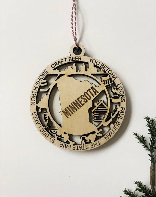 Minnesota Ornament